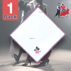 UTILISIMO - Pañuelo Baile Cueca 45CM Bordado Espuelas Fiestas Patrias