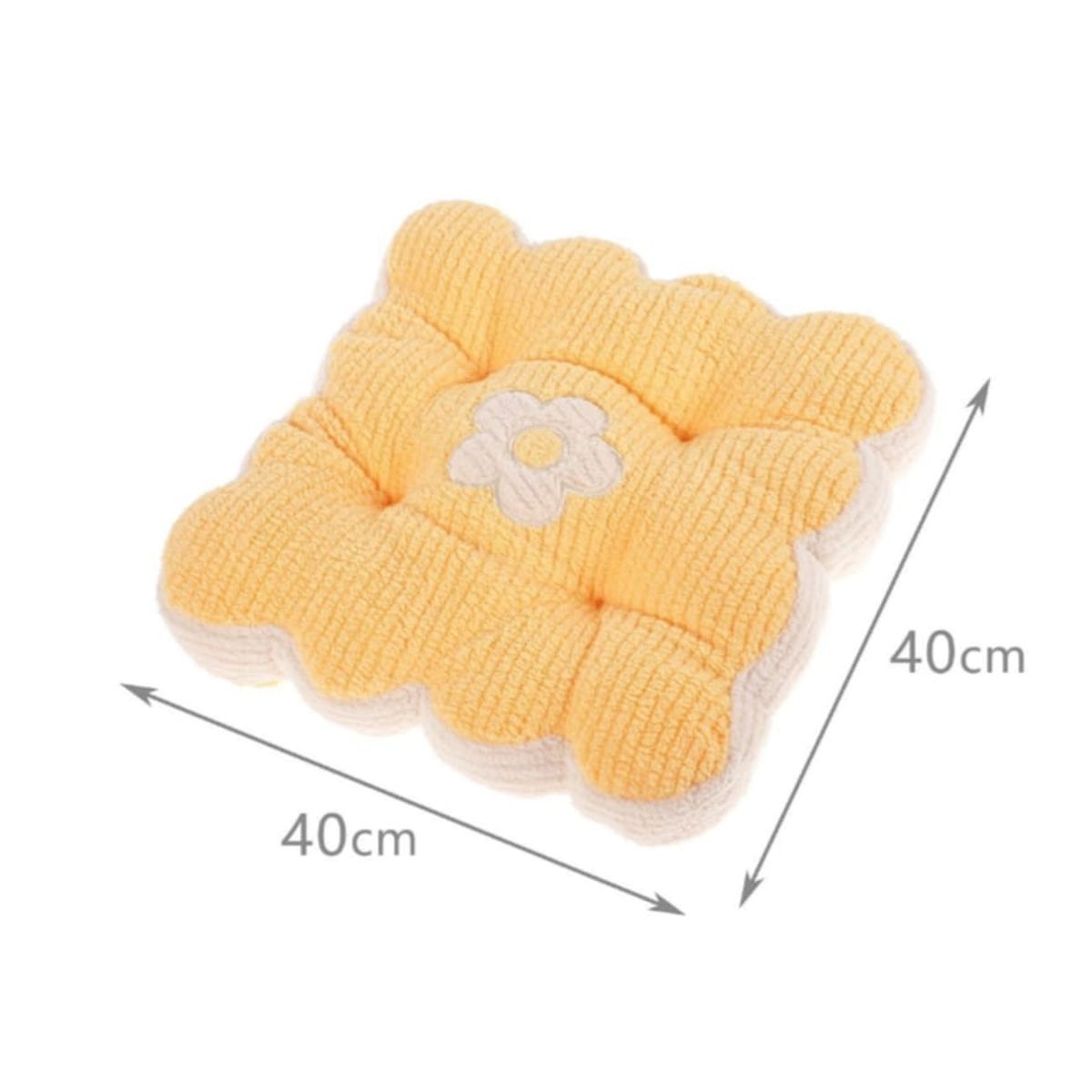 HOMEY - Pack de 2 Cojines para Silla, Modelo Infantil-Cuadrado.