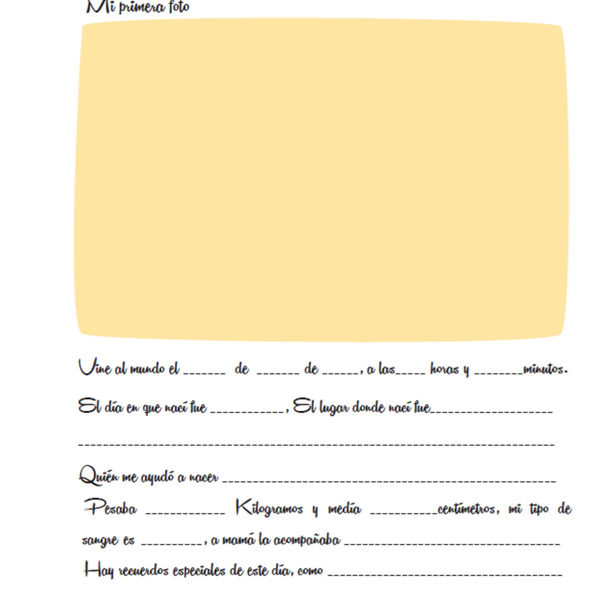 LITTLE PITTY - Cuadernos primer año y control pediátrico unisex