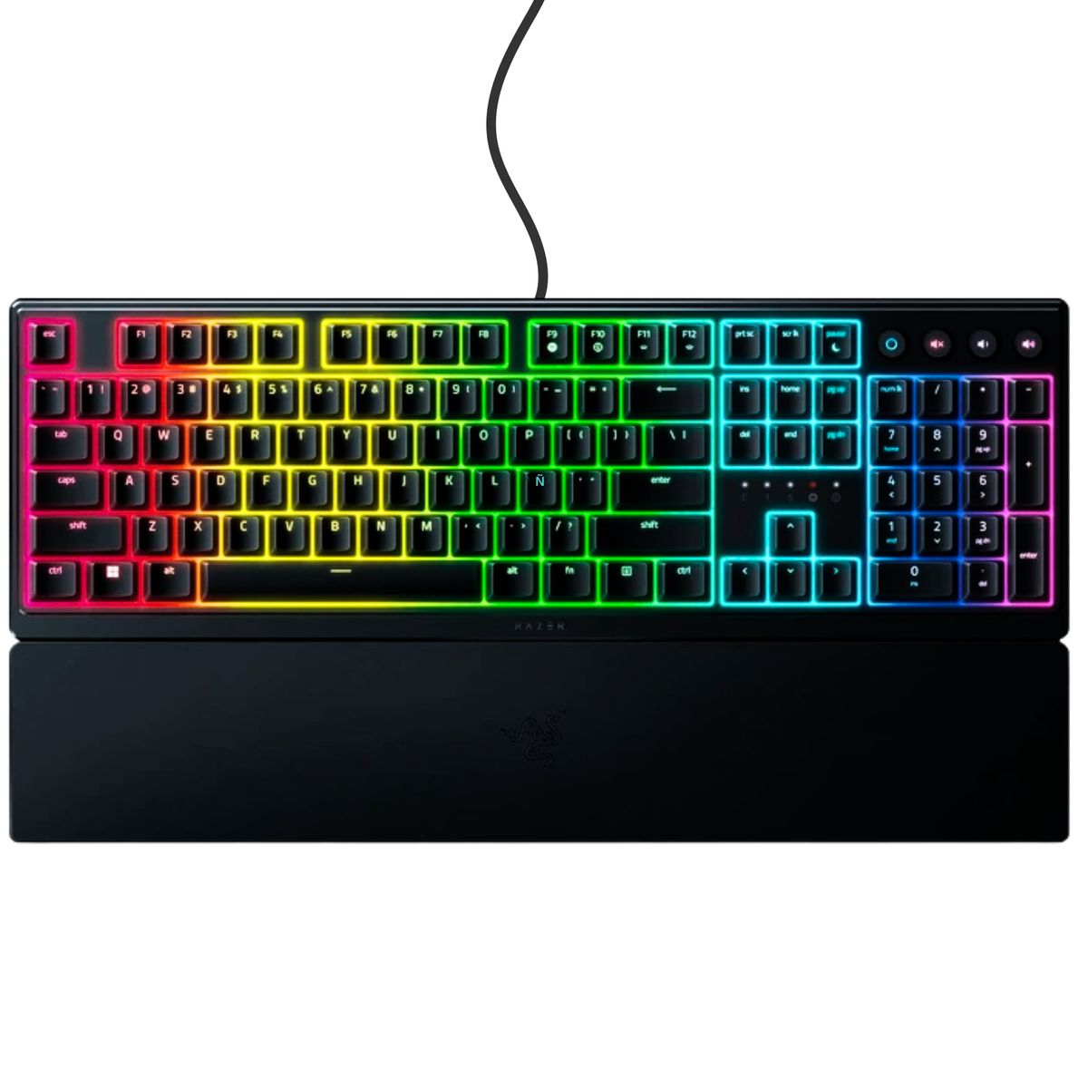 RAZER - Teclado Gamer Razer Ornata V3 RGB con Apoya Muñecas Español