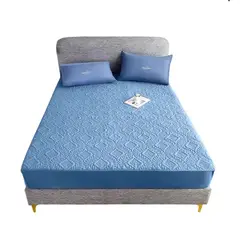 ESHOPANGIE - Cubre Colchón 2 Plazas Protector De Mancha Impermeable