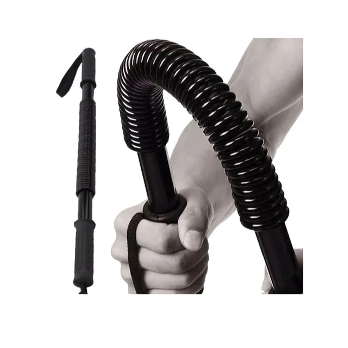 GENERICO - Barra De Torsión Resorte Ejercitador Power Twister 30kg