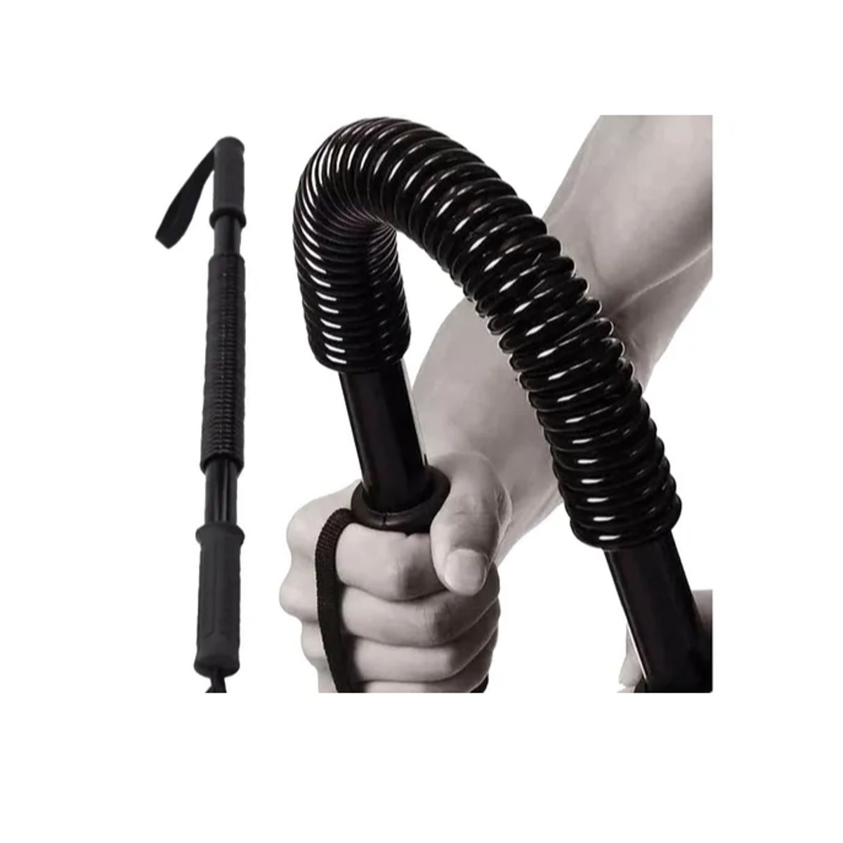 GENERICO - Barra De Torsión Resorte Ejercitador Power Twister 30kg