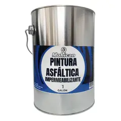 MOHICAN - PINTURA ASFÁLTICA IMPERMEABILIZANTE 1 GALÓN
