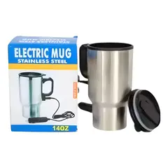GENERICO - Tazón Mug Termo Eléctrico Calentador Auto Portátil Taza 12v