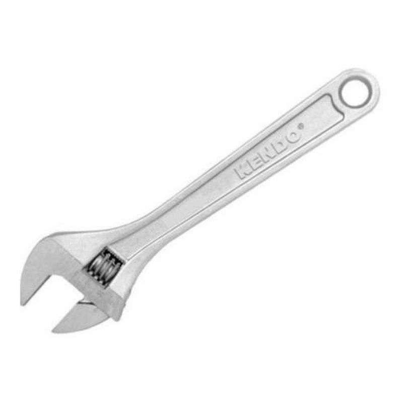 KENDO - Llave Francesa Kendo 150 Mm 15131 - Gris Oscuro