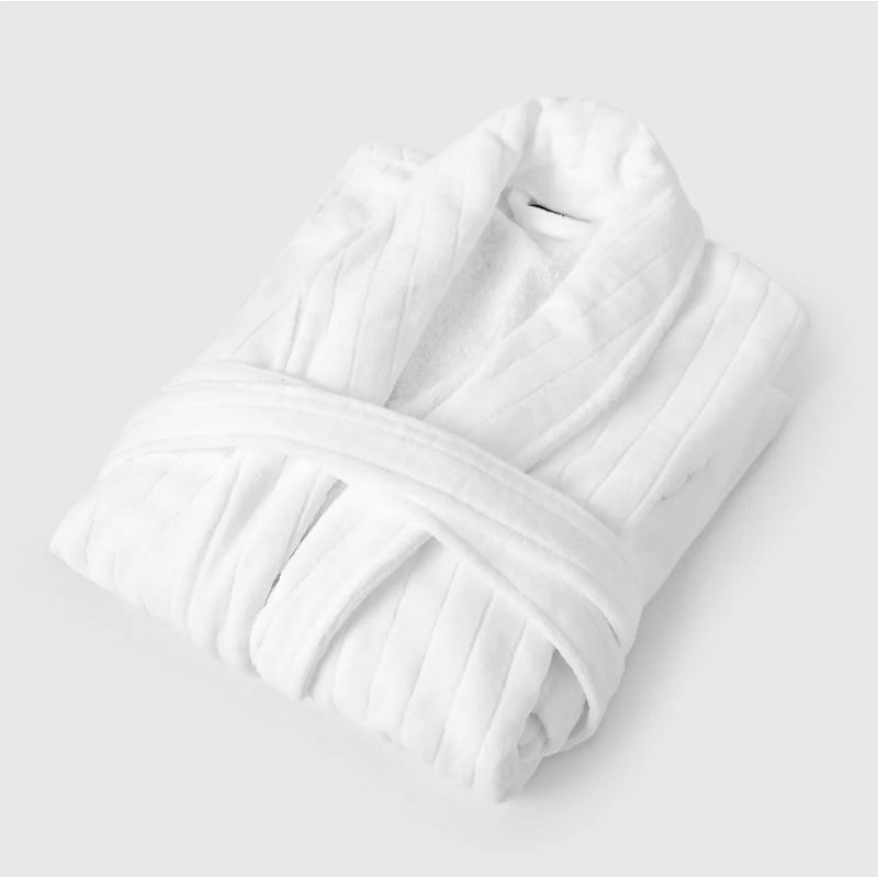 CANNON - Bata De Baño Spa Blanco Talla S Elements & Co By Cannon