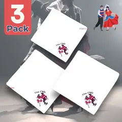 UTILISIMO - Pack 3 Pañuelos Baile Cueca 45CM Bordado Pareja Baile Fiestas Patrias