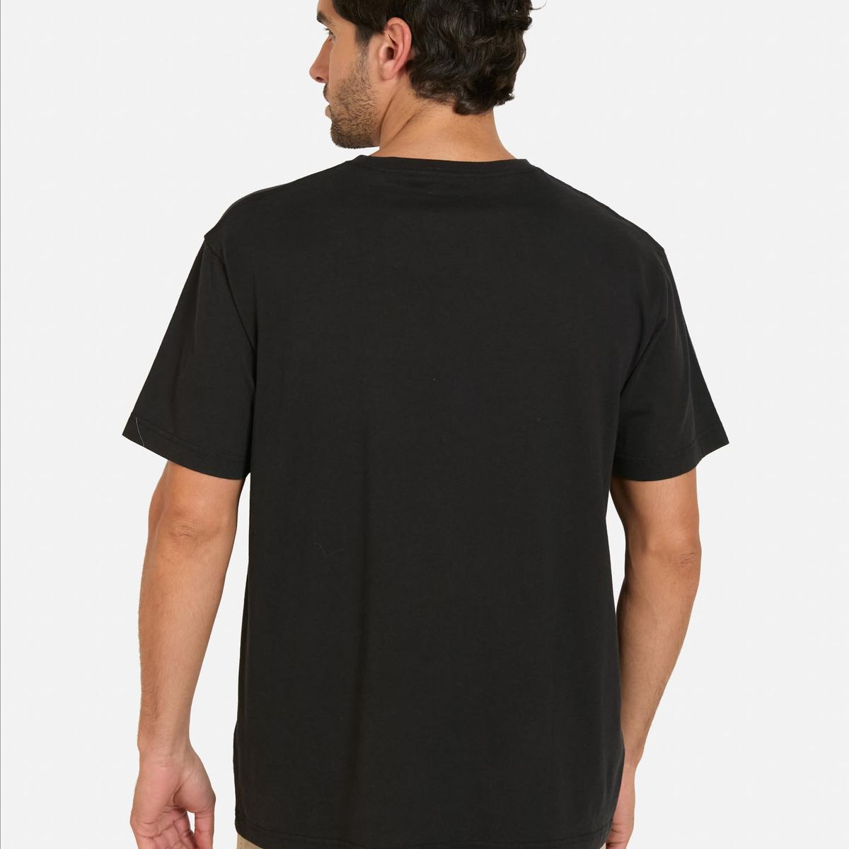 RIP CURL - Polera MC Coastline Negro Hombre Rip Curl - Negro
