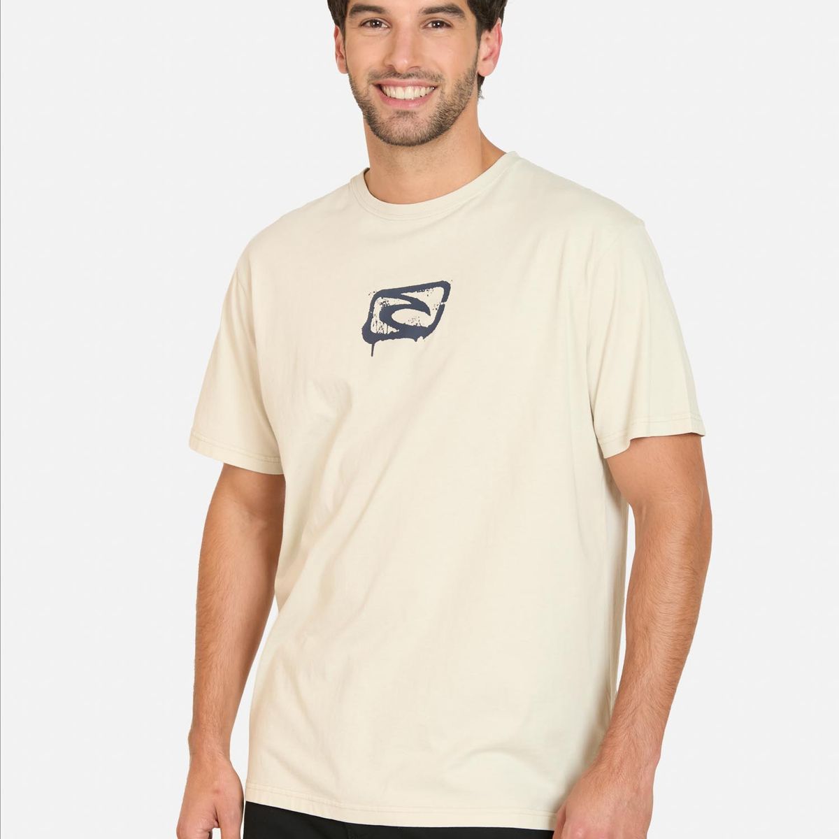 RIP CURL - Polera MC Surfout Blanco Hombre Rip Curl - Blanco