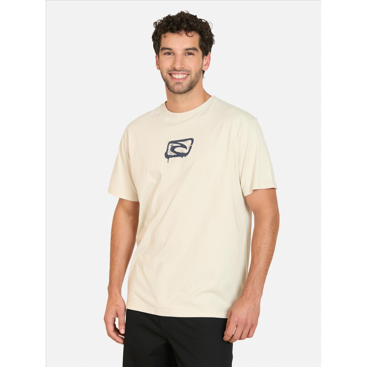 RIP CURL - Polera MC Surfout Blanco Hombre Rip Curl - Blanco