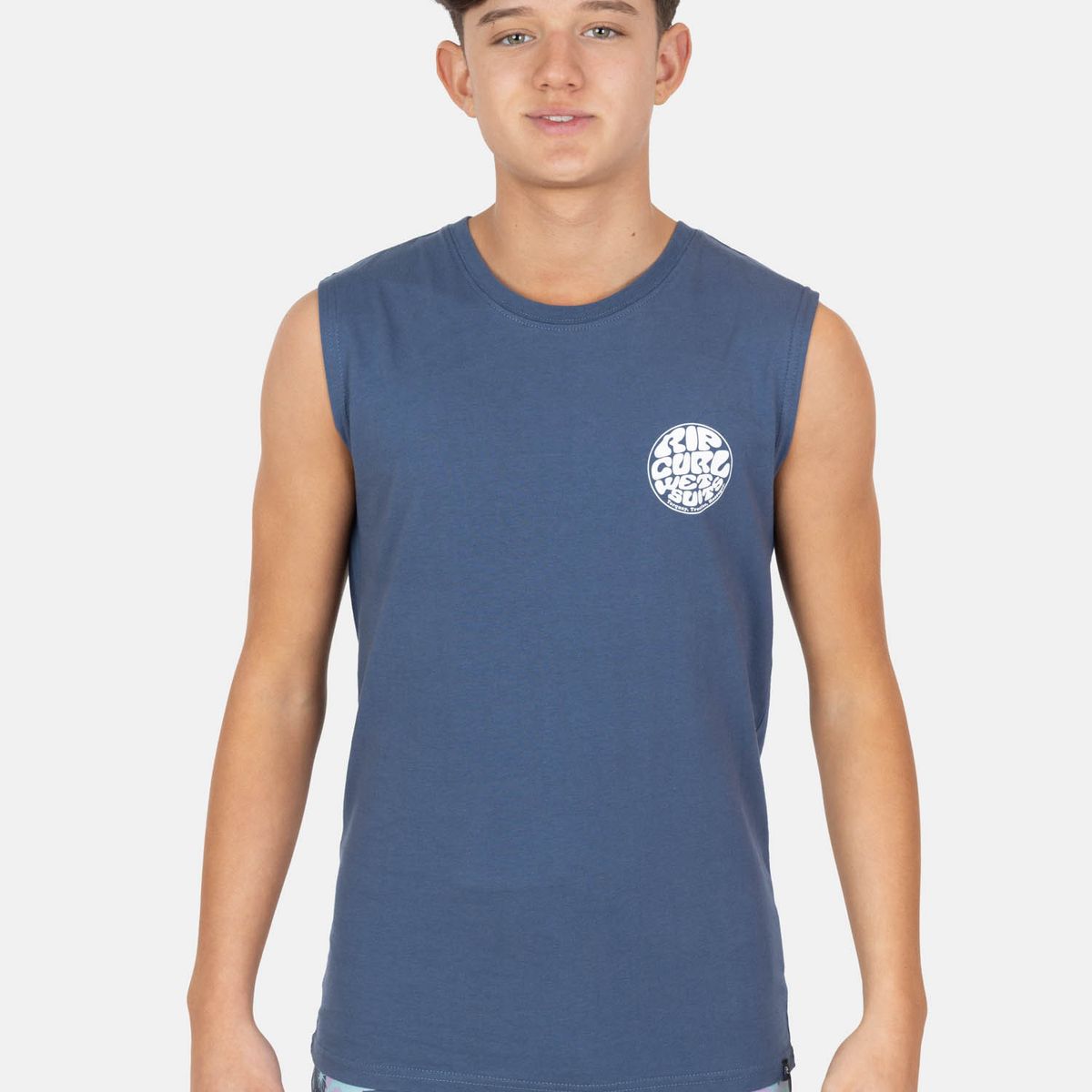 RIP CURL - Polera SM Coolmind Azul Infantil Rip Curl - Azul