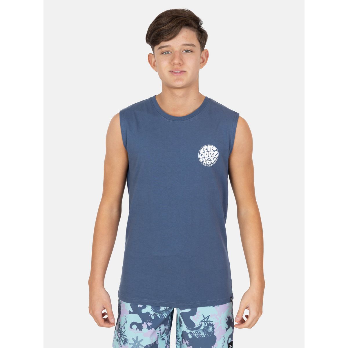 RIP CURL - Polera SM Coolmind Azul Infantil Rip Curl - Azul