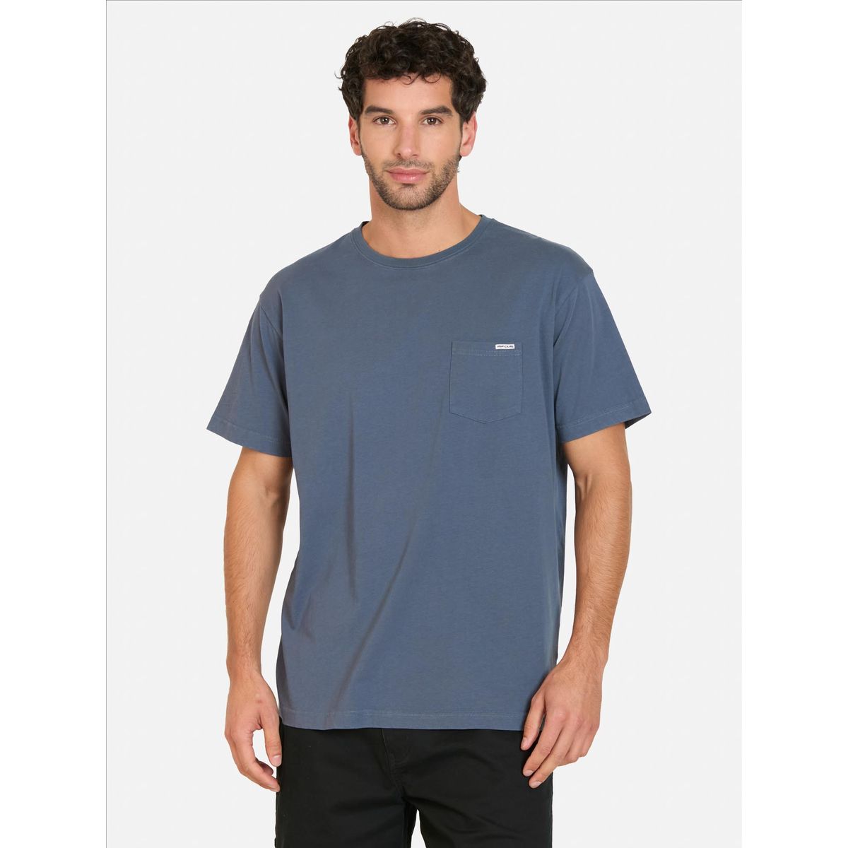 RIP CURL - Polera MC Cooltide Azul Hombre Rip Curl - Azul