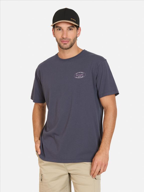 Polera MC Windwalk Azul Hombre - Azul Azul S