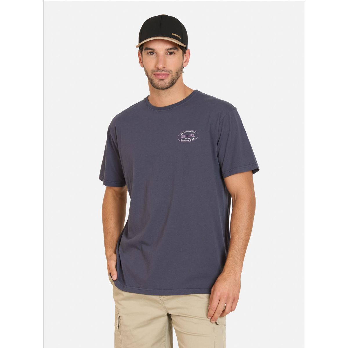 RIP CURL - Polera MC Windwalk Azul Hombre Rip Curl - Azul