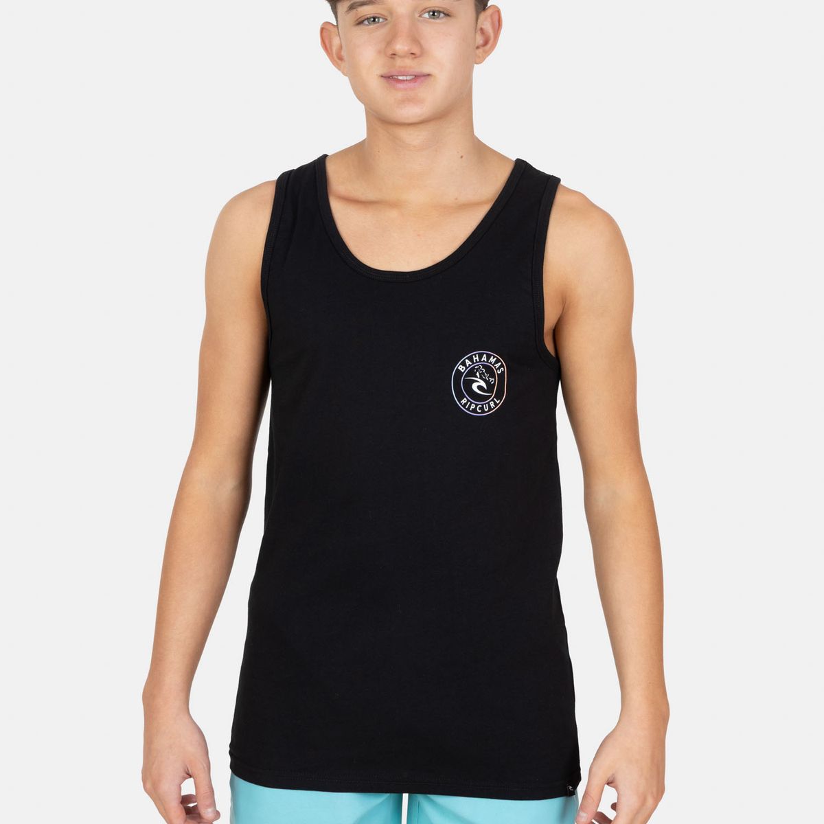 RIP CURL - Polera SM Breezepath Negro Infantil Rip Curl - Negro