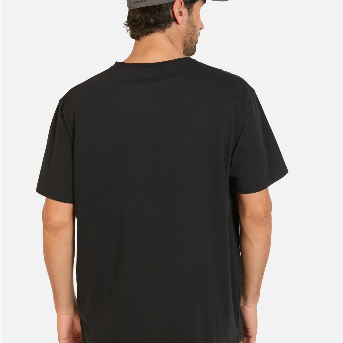 RIP CURL - Polera MC Surfout Negro Hombre Rip Curl - Negro