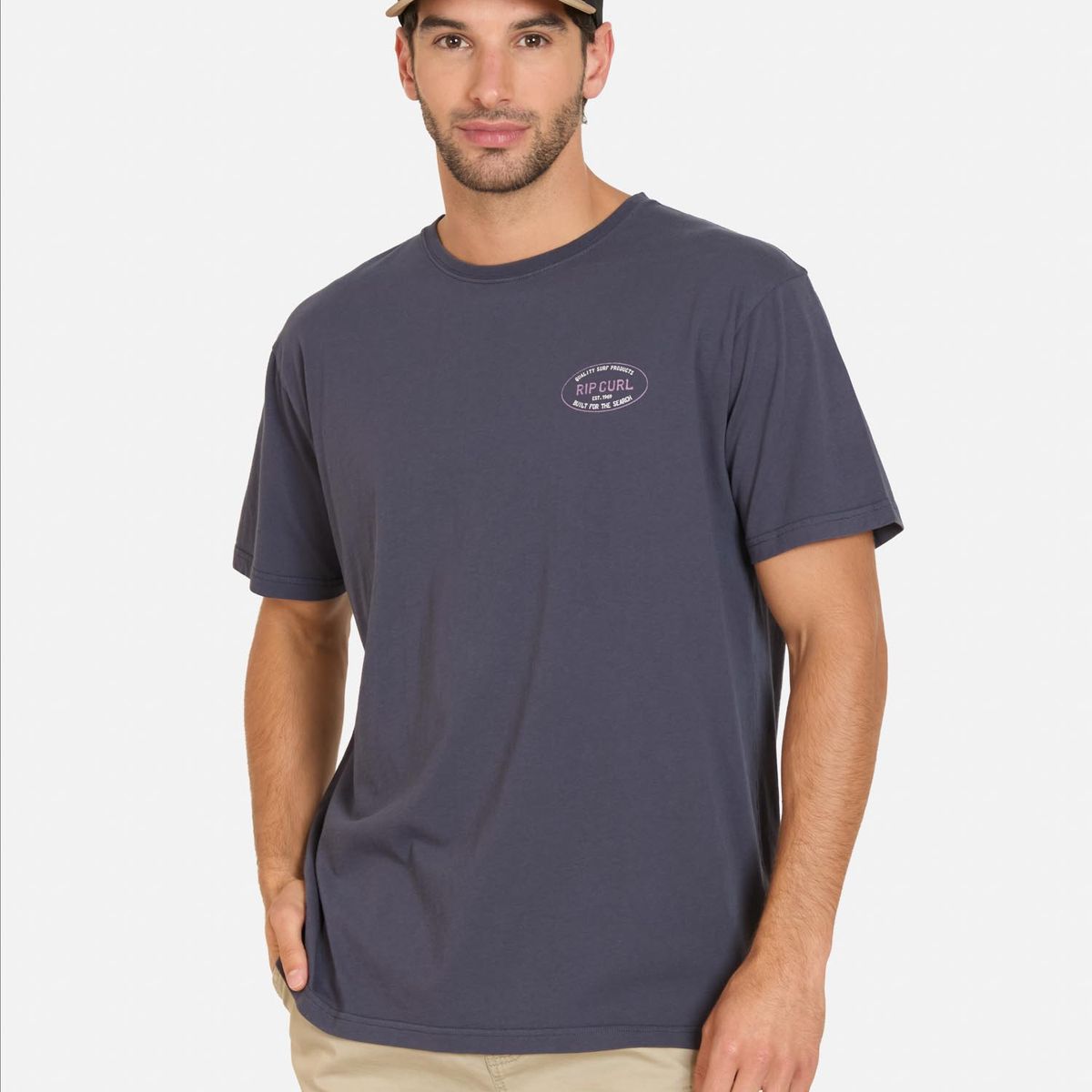 RIP CURL - Polera MC Windwalk Azul Hombre Rip Curl - Azul