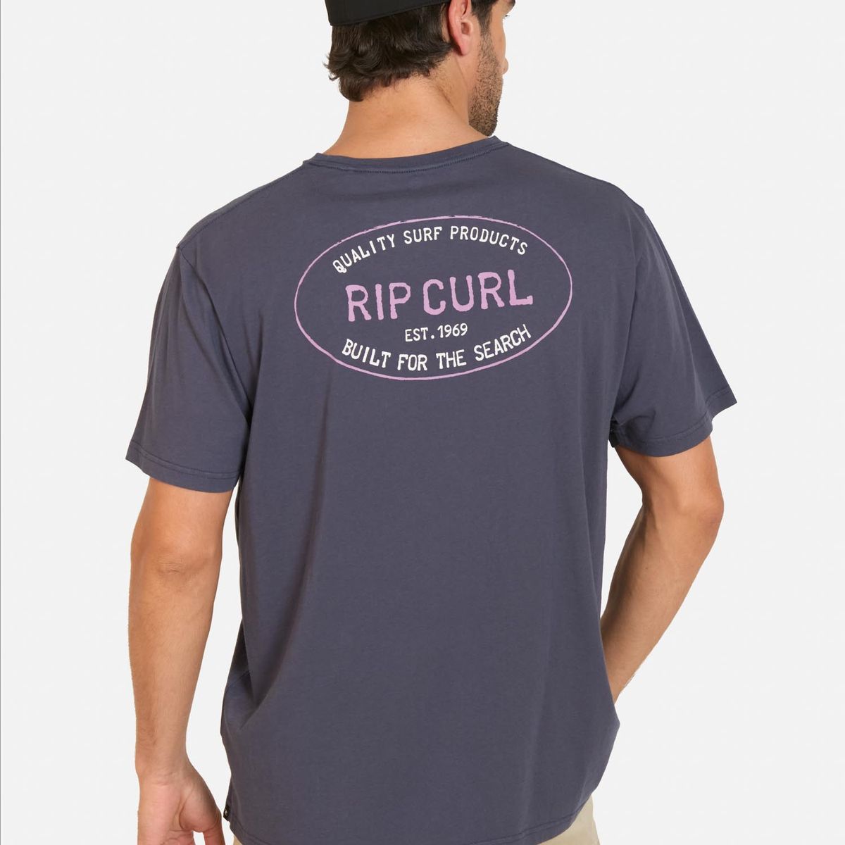 RIP CURL - Polera MC Windwalk Azul Hombre Rip Curl - Azul