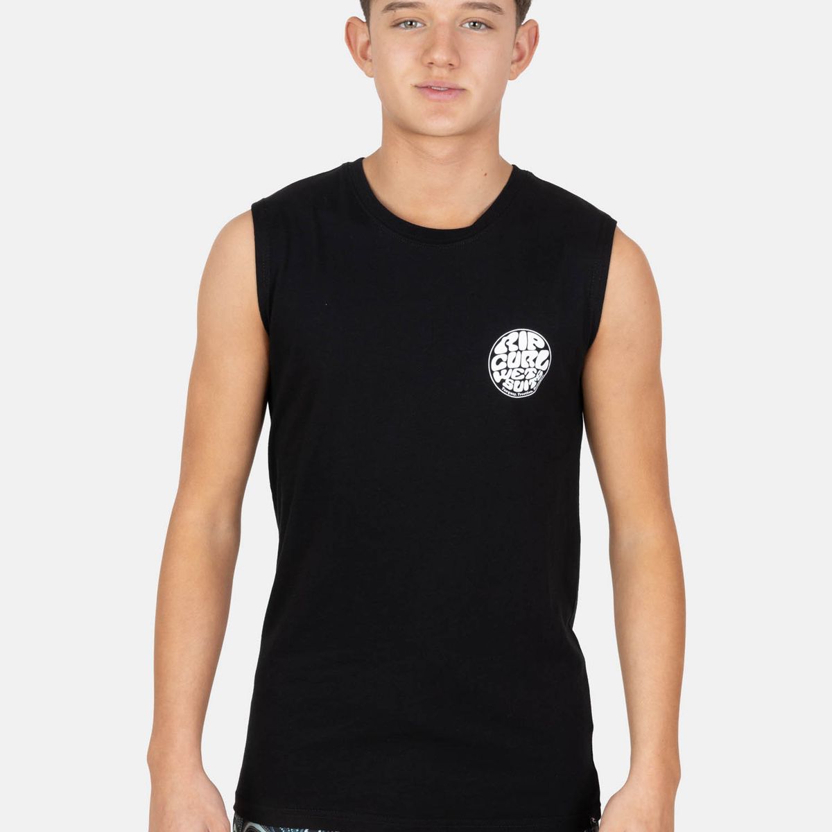 RIP CURL - Polera SM Coolmind Negro Infantil Rip Curl - Negro