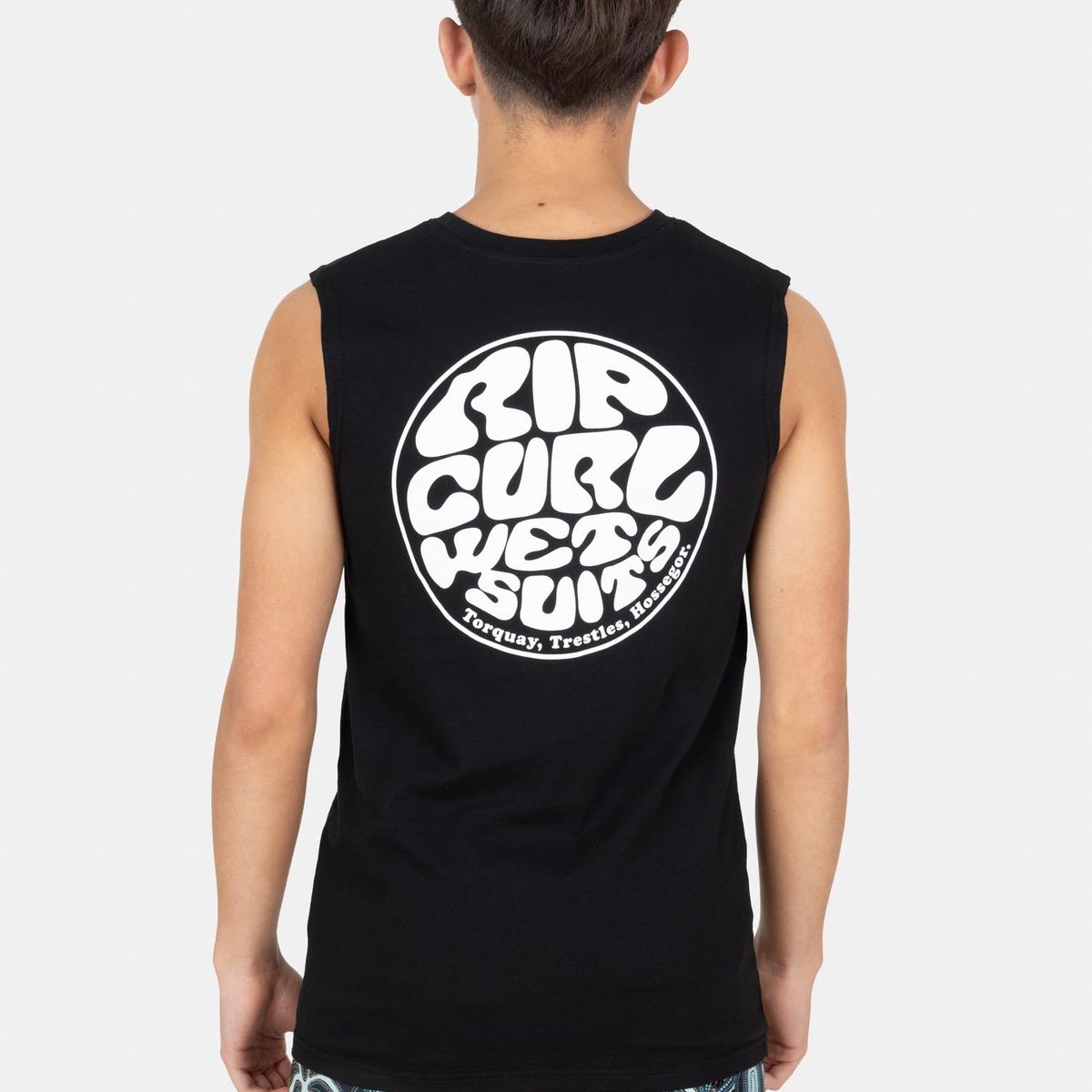 RIP CURL - Polera SM Coolmind Negro Infantil Rip Curl - Negro