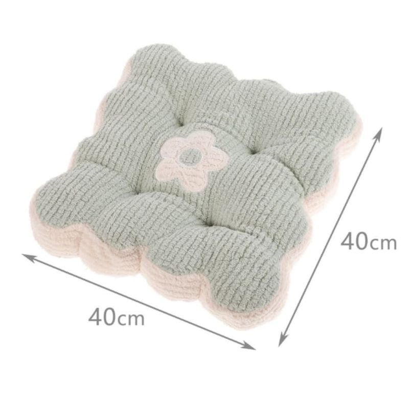 HOMEY - Pack de 2 Cojines para Silla, Modelo Infantil-Cuadrado.