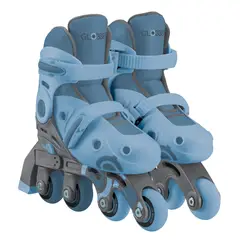 GLOBBER - Patines en Línea Infantiles 2 en 1 Azul