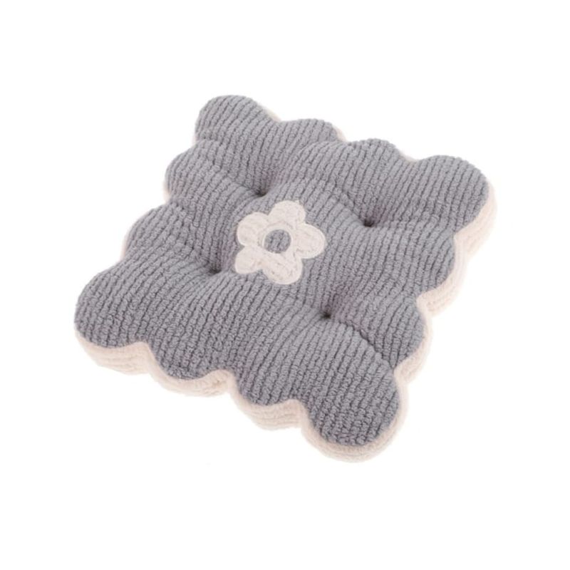 HOMEY - Pack de 2 Cojines para Silla, Modelo Infantil-Cuadrado.