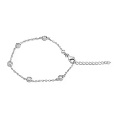 TIANA JOYAS - Pulsera con Circones de Plata 925