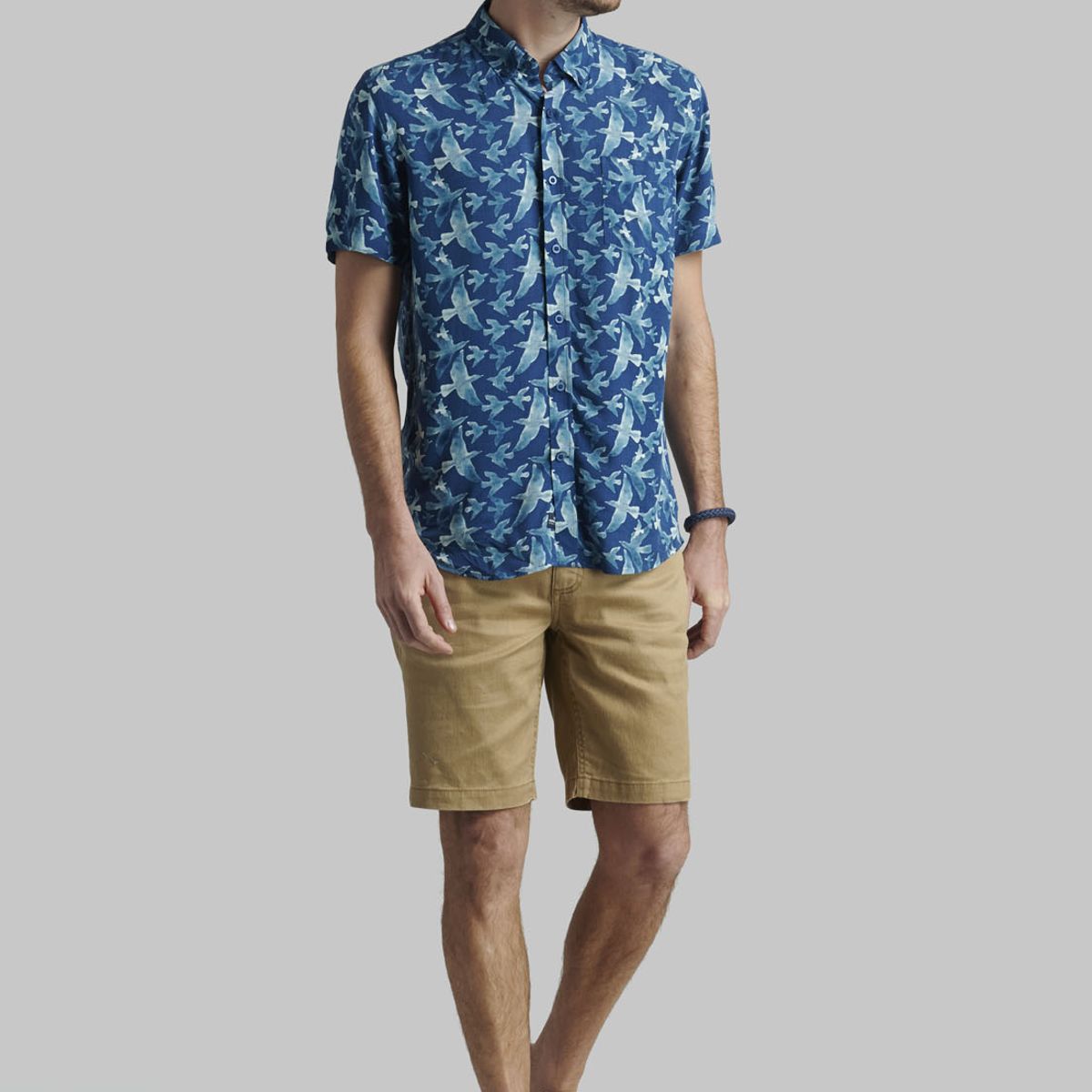 FEROUCH - Camisa Roswell Azul Ferouch
