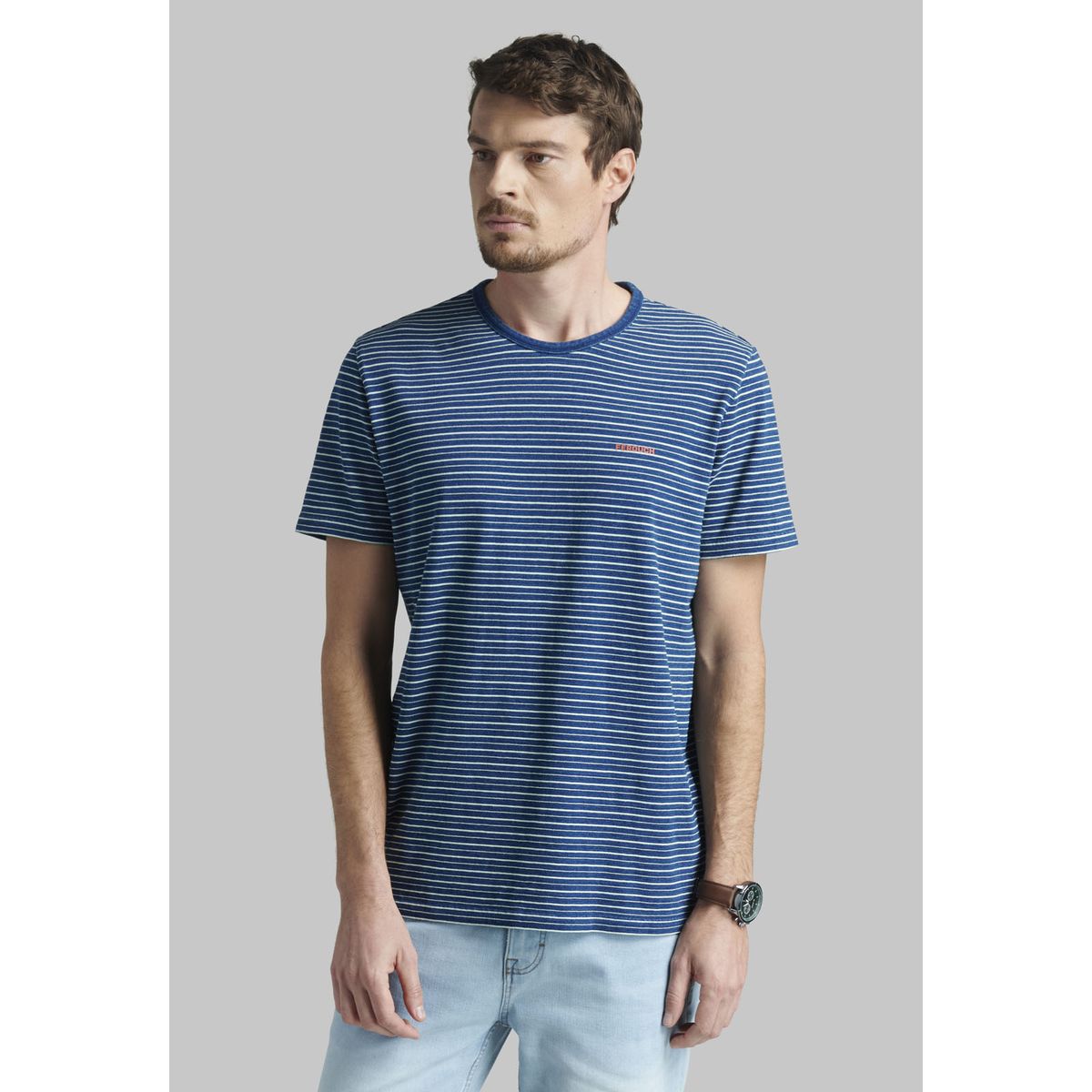 FEROUCH - Polera Pasadena Azul Ferouch