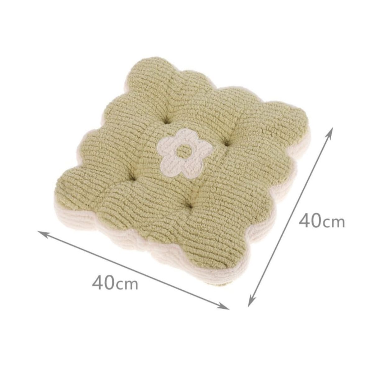 HOMEY - Pack de 2 Cojines para Silla, Modelo Infantil-Cuadrado.