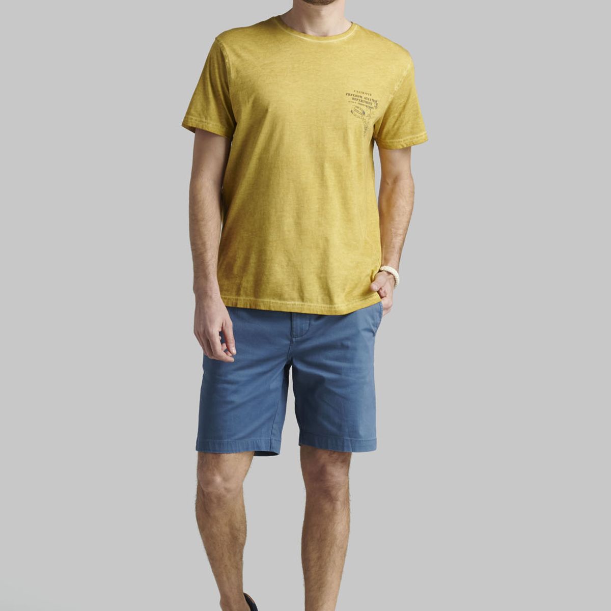 FEROUCH - Polera New York Amarillo Ferouch