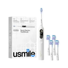 USMILE - Cepillo Eléctrico Sónico Y10PRO + 4 Cabezales