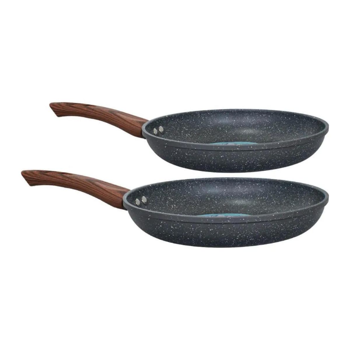 GENERICO - Sarten De Induccion Antiadherente 24cm Con Mango De Madera