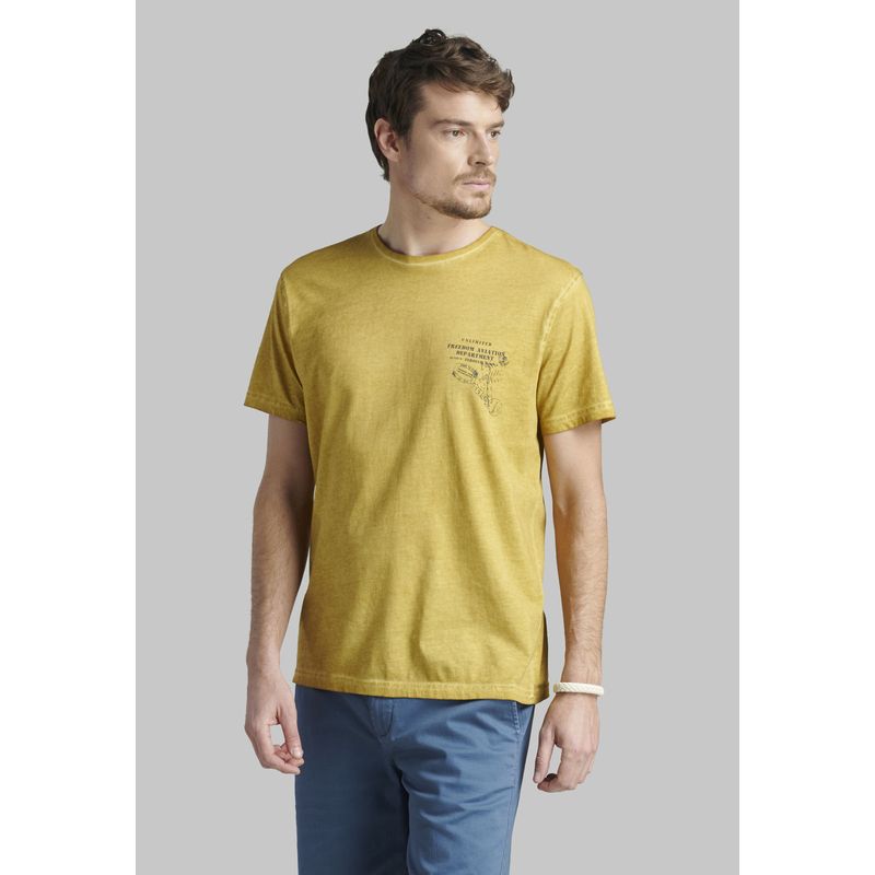 FEROUCH - Polera New York Amarillo Ferouch