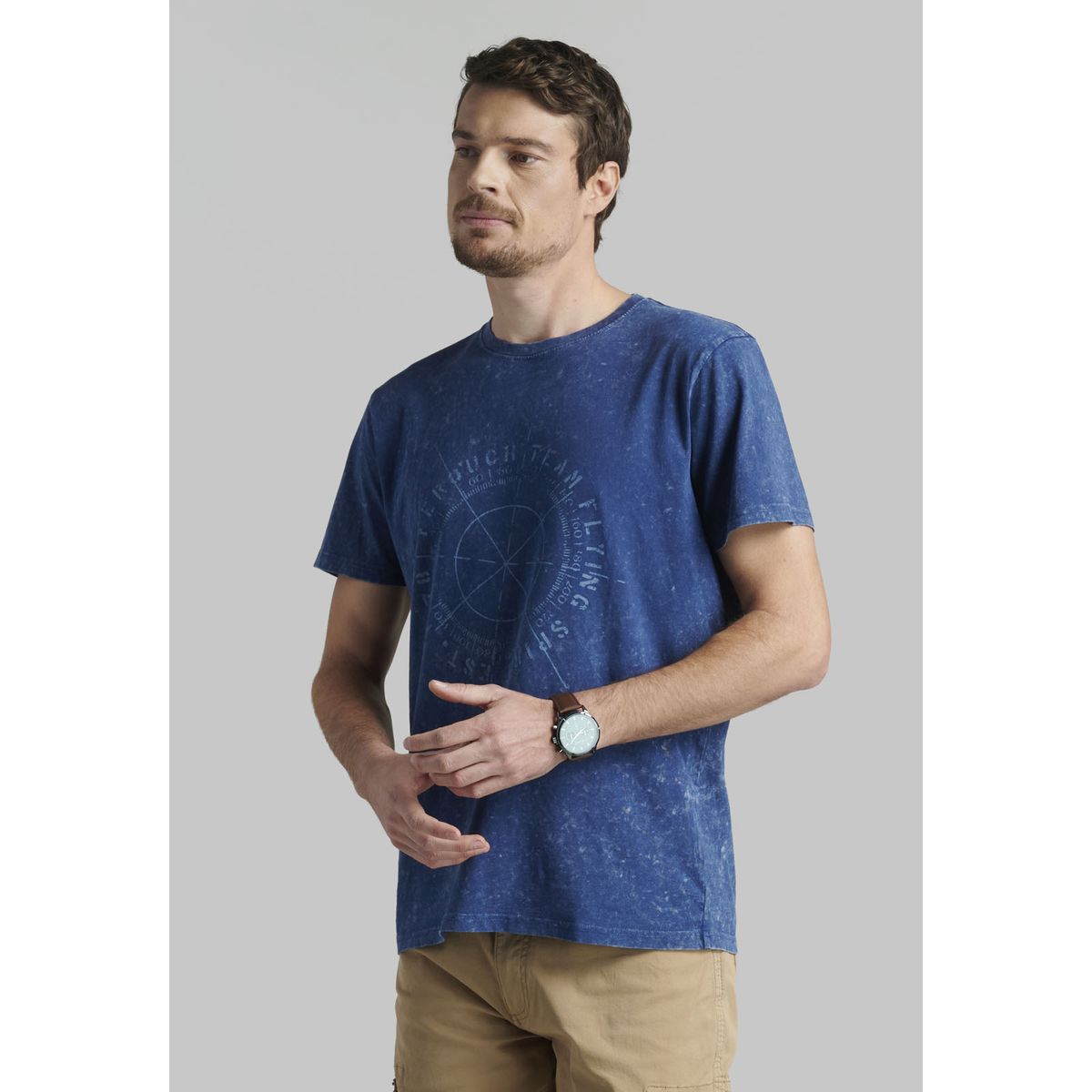 FEROUCH - Polera Blane Azul Ferouch