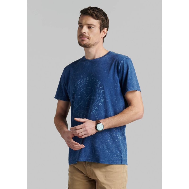 FEROUCH - Polera Blane Azul Ferouch