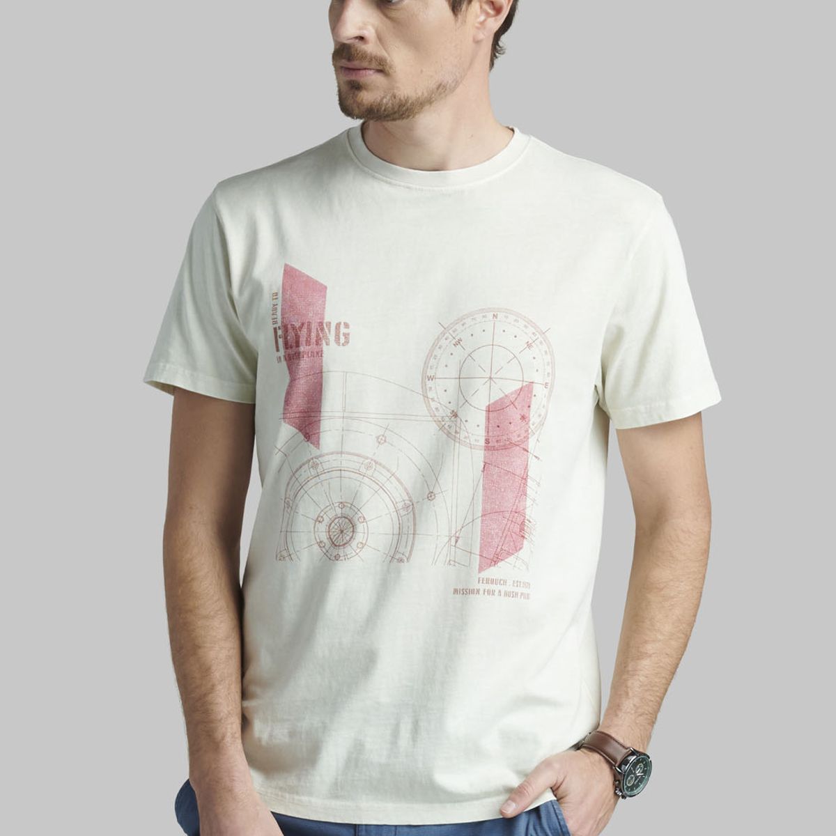 FEROUCH - Polera Idaho Beige Ferouch