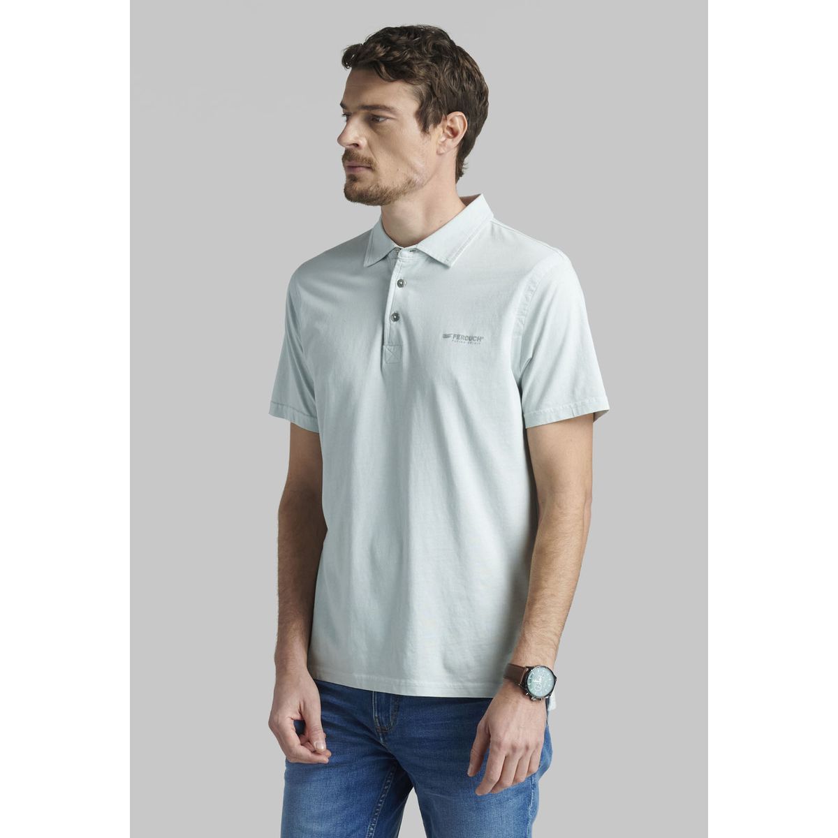 FEROUCH - Polera Gris Orlando Ferouch