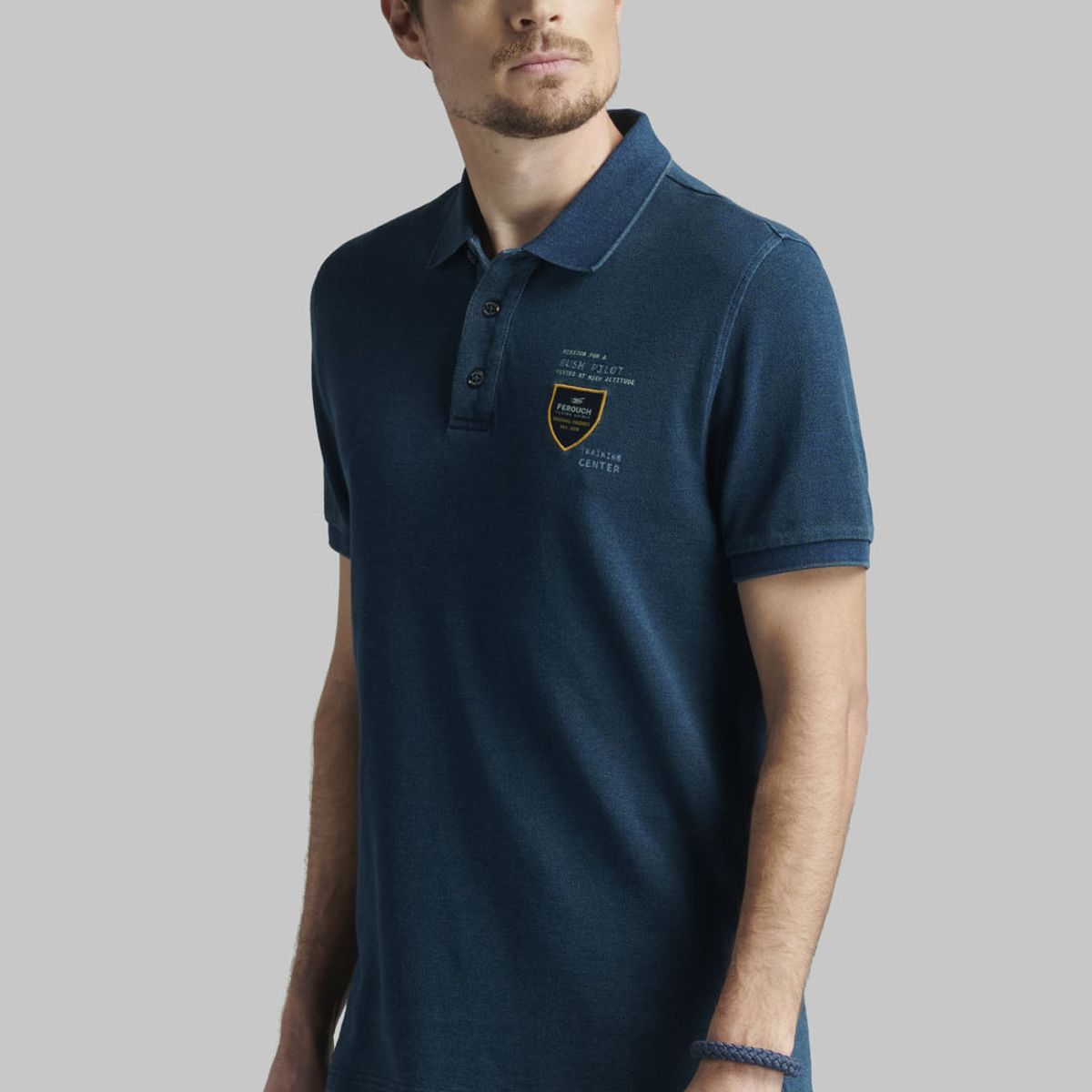 FEROUCH - Polera Portland Azul Ferouch