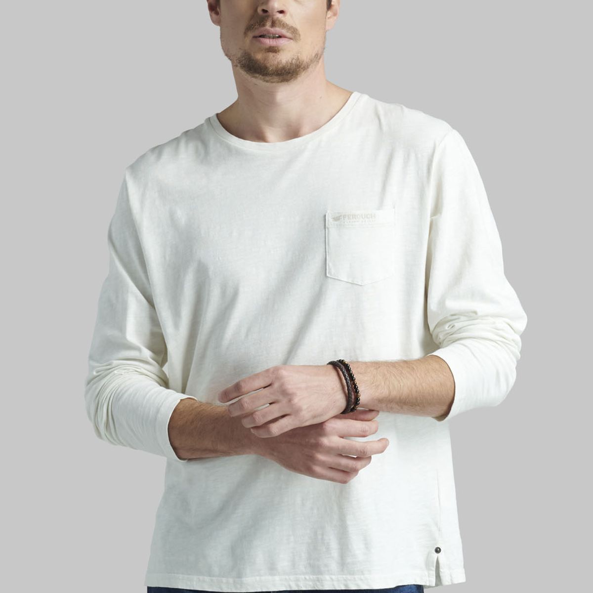 FEROUCH - Polera Fresno Beige Ferouch