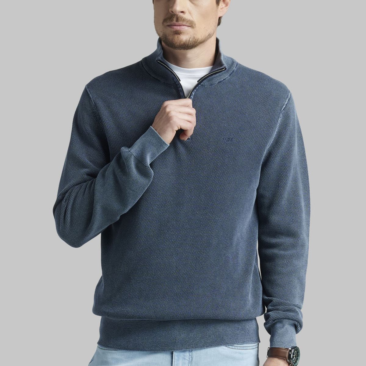 FEROUCH - Sweater Baytown Azul Ferouch