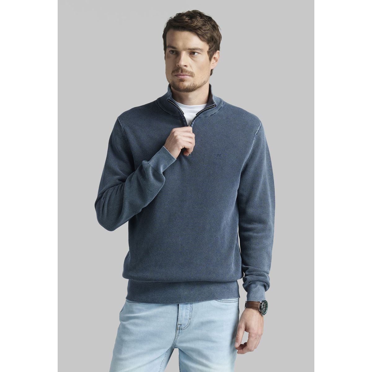 FEROUCH - Sweater Baytown Azul Ferouch