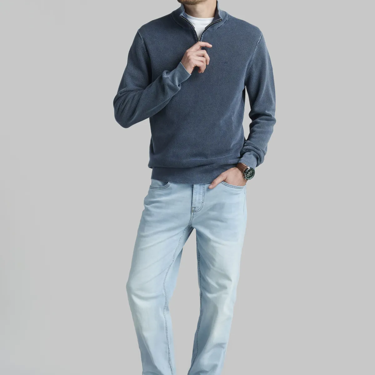 FEROUCH - Sweater Baytown Azul Ferouch