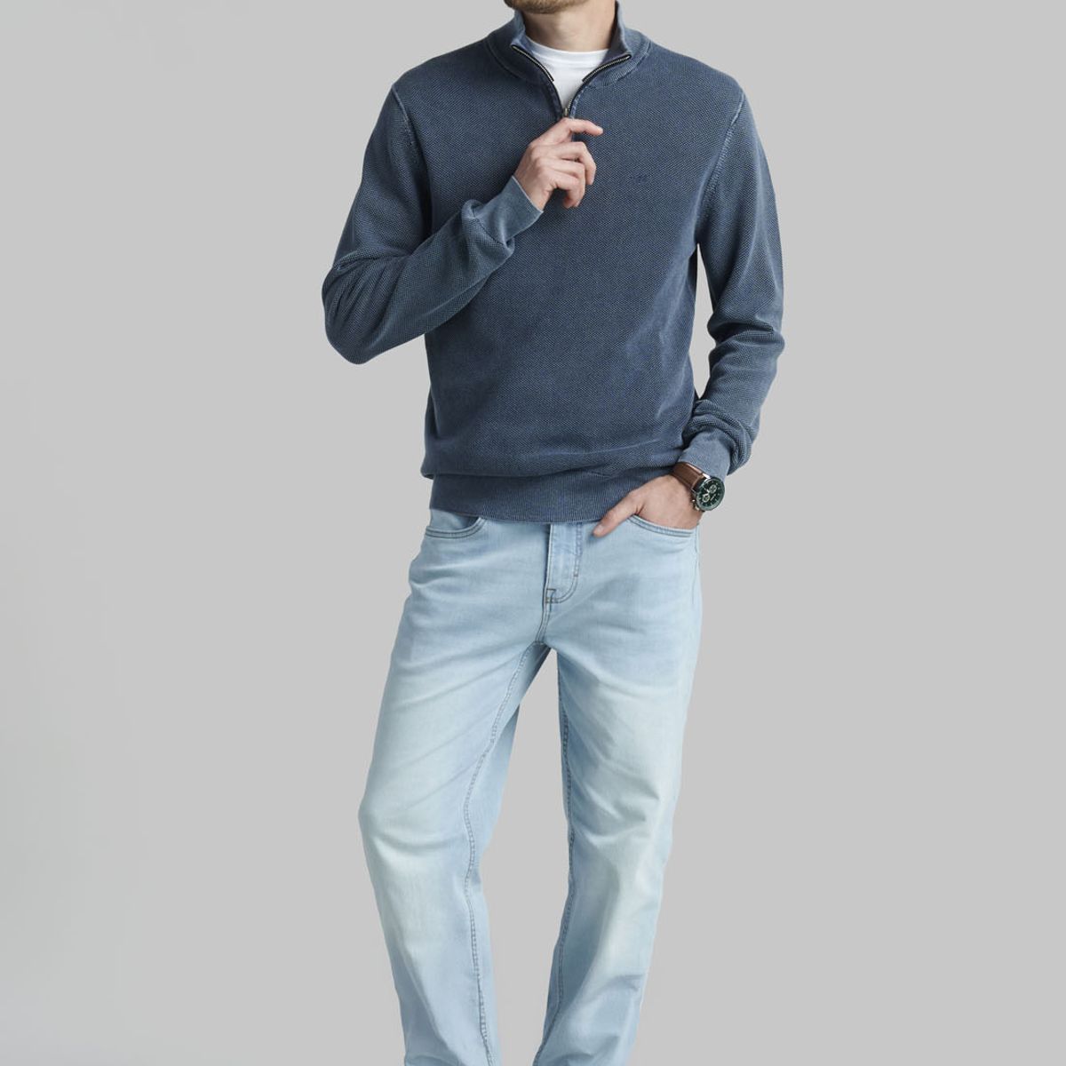 FEROUCH - Sweater Baytown Azul Ferouch