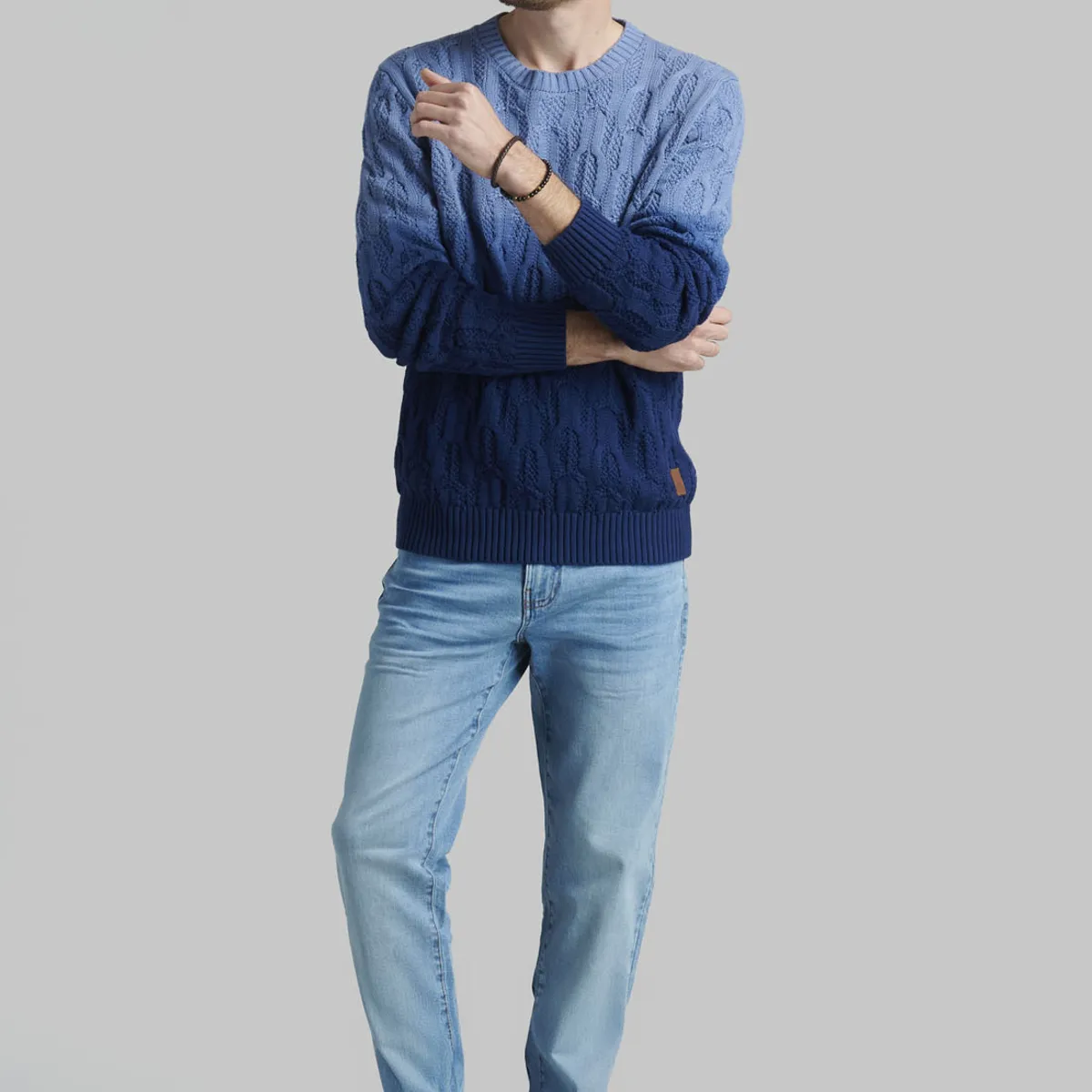 FEROUCH - Sweater Seattle Sport Azul Ferouch