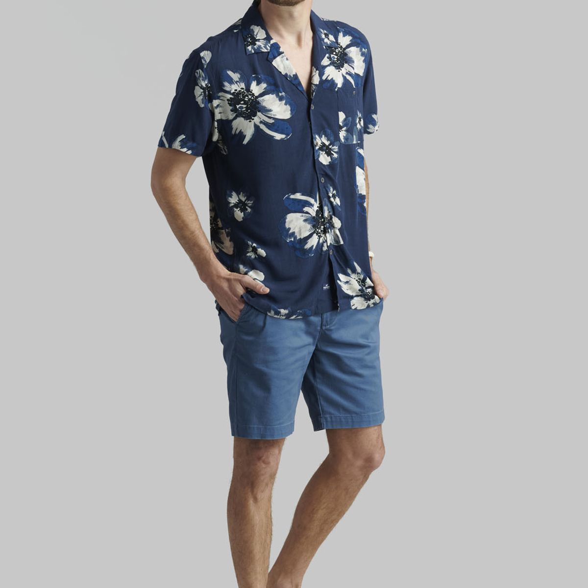 FEROUCH - Camisa Dover Azul Ferouch