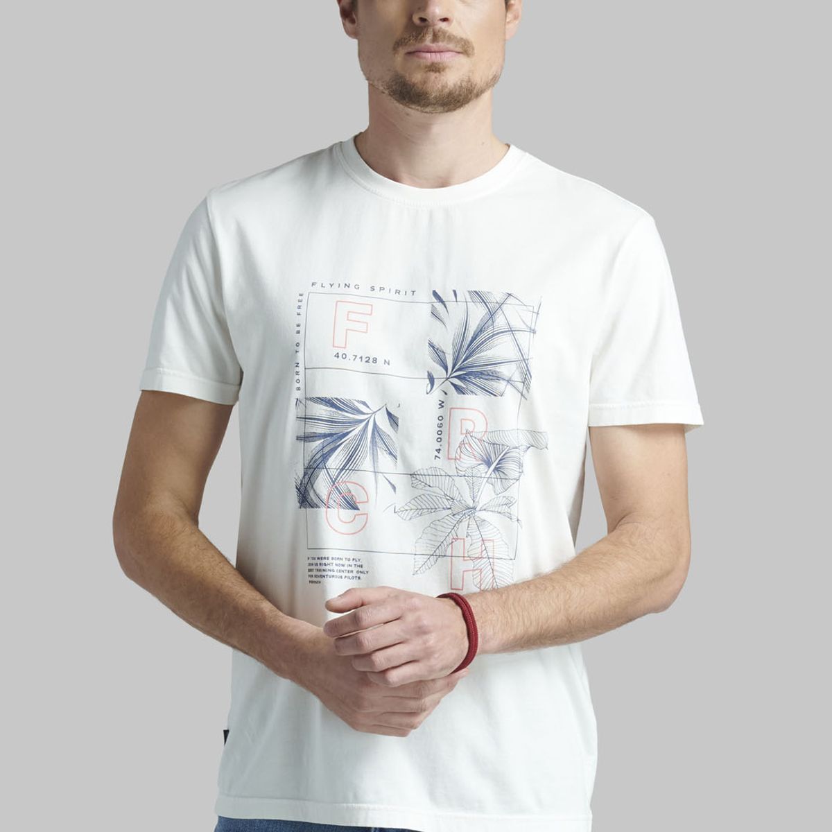 FEROUCH - Polera Ohio Blanco Ferouch